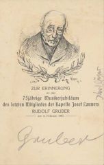 LANNER, Josef - GRUBER, Rudolf